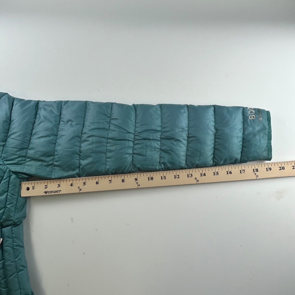 GoLite WMNS XS 800 Down Puffer Jacket Teal Blue Pertex Microlight Eco Full Zip - Picture 10 of 13